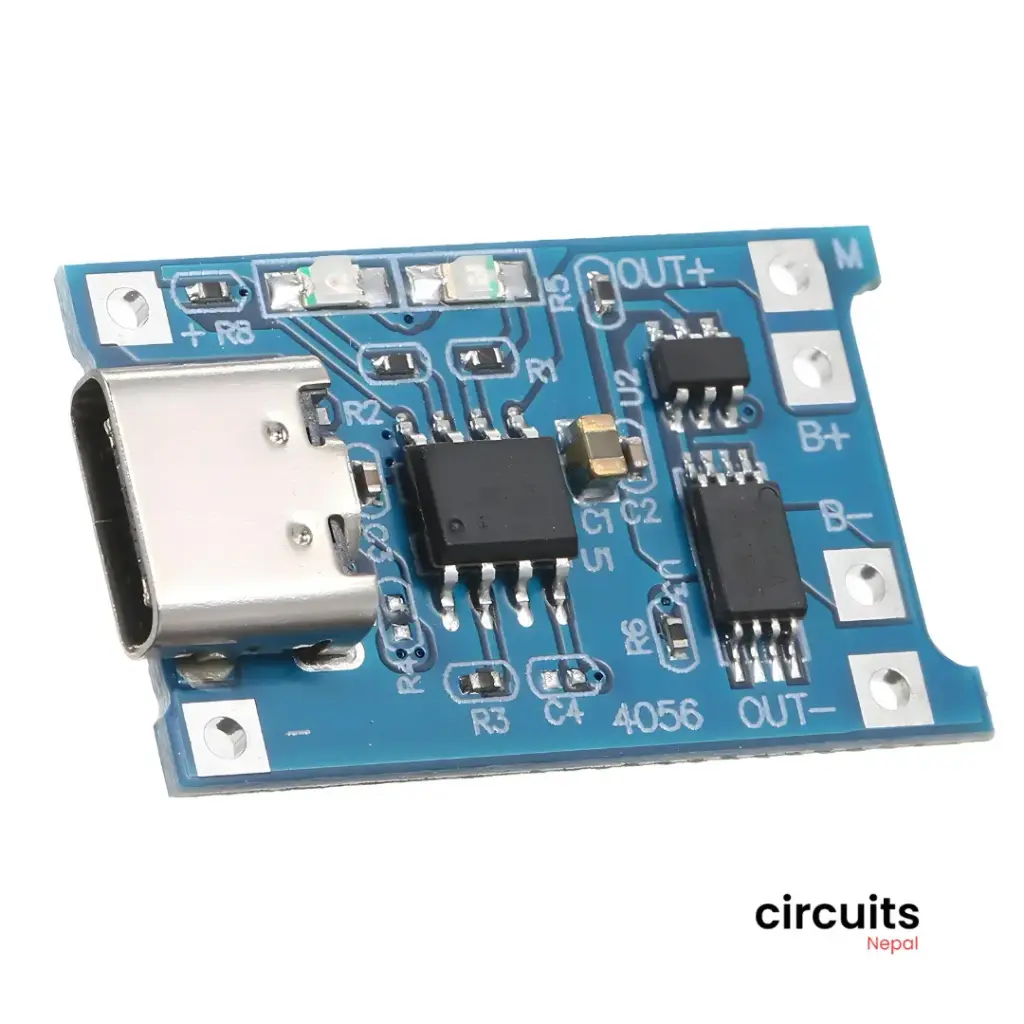Type-C TP4056 1A Li-ion Charging Protection Module Regulator